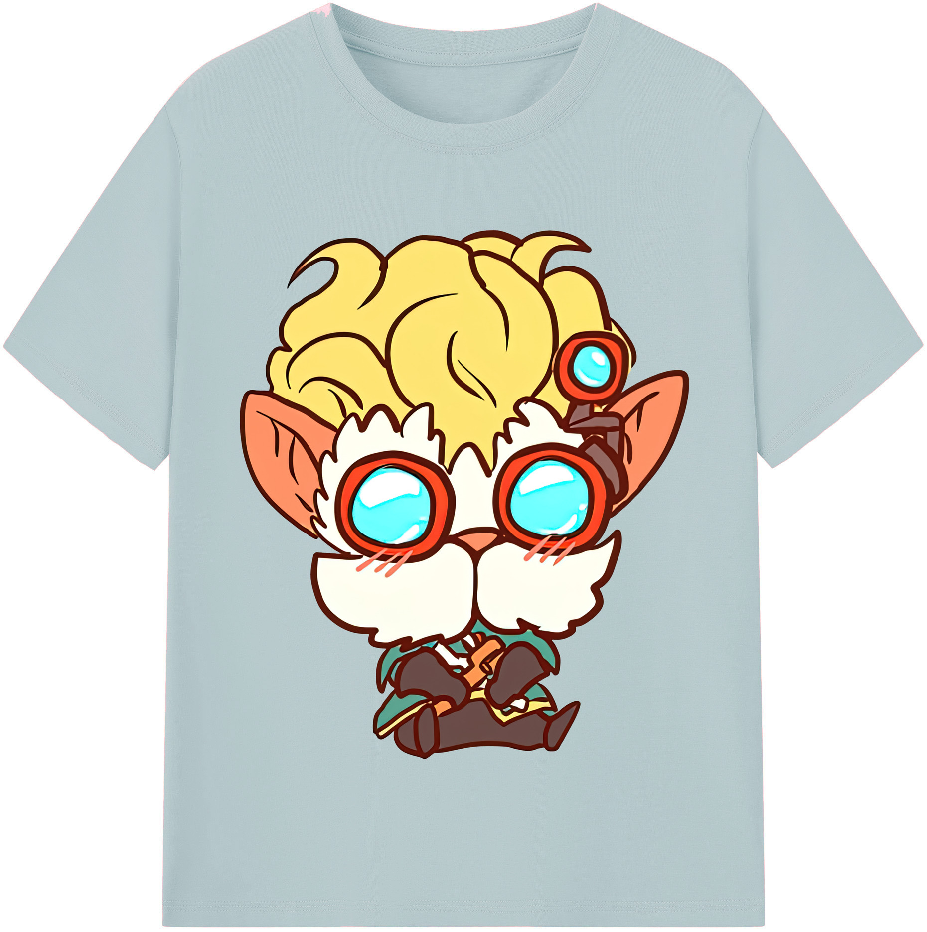 リーグ・オブ・レジェンド League of Legends LOL 綿100％半袖Tシャツ（フロントプリント）